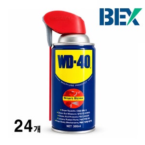 WD-40 윤활 방청제 360ml 스마트스트로우 1박스/녹방지 보호 잡소리 제거 스프레이