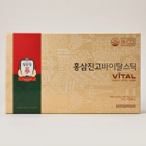 정관장 홍삼진고 바이탈스틱 쇼핑백 포함 부모님 선물 30포 1박스