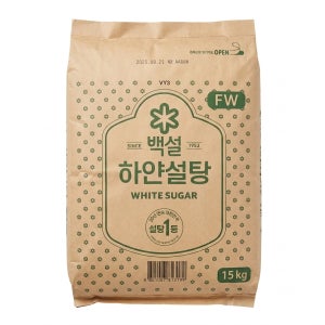 CJ 백설 하얀설탕 15kg, 1개
