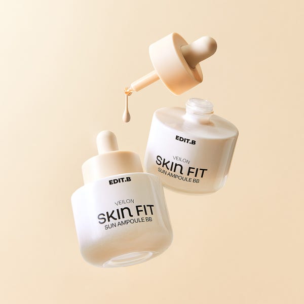 [에딧비 X 크리에이터 지원 공동개발] 베일온 스킨 핏 선 앰플 비비 크림 30 ml