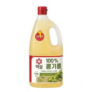 CJ 백설 콩기름 1.8L, 10개