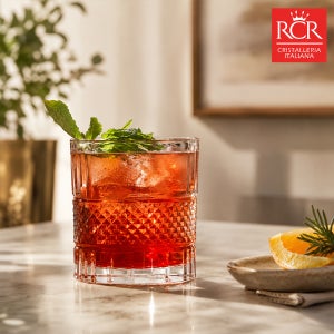 RCR 브릴란테 크리스탈 언더락잔 양주잔 위스키잔 세트 340ml 6P
