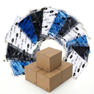 배접 쓰레기봉투 업소용 재활용 분리수거봉투 100L(특대) 300매(1BOX) 검정