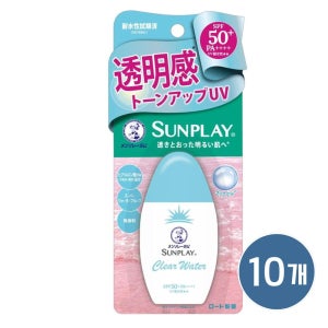 로토제약 멘소래담 선플레이 선케어 클리어 워터 선젤 30g, 10개