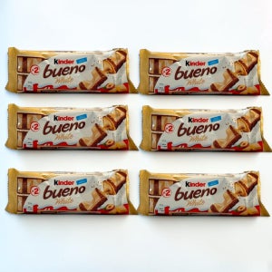 킨더 KINDER 부에노 화이트 초콜릿 6개입 100g, 6개
