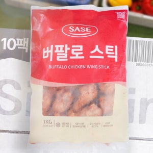 사세 버팔로스틱 1kg x 10팩(10kg) 치킨 후라이드 윙봉 로스트스틱 업소용 사세치킨