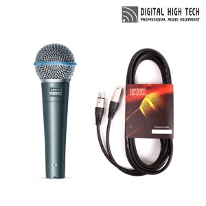 SHURE BETA58A 슈어 정품 다이나믹 보컬 마이크 XLR 공연 무대 강연 방송용