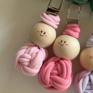 DIY키트 양말목 오뚝이걱정인형 키링
