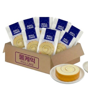 천원빵 롤케익 대용량 빵 (48개/1박스) 학교 학원 교회 현장 직원 간식