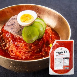 고추명가 비빔냉면소스2kg 냉면비빔장 양념 15인분