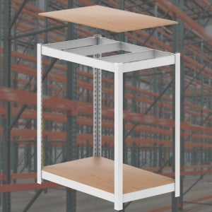 중량 스피드랙 2단 앵글700 300 750 mm 엥글 가로 70 cm 형 현관 음쓰기 수납형 코스트코 구매 고릴라 랙