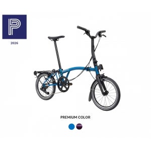 2026 브롬톤 P라인 12단 with 랙-미드핸들바 / M12R-X / 프리미엄 컬러