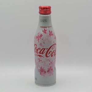 코카콜라 일본 2017년 벚꽃 에디션 250ml 알루미늄 보틀 1병 한정판