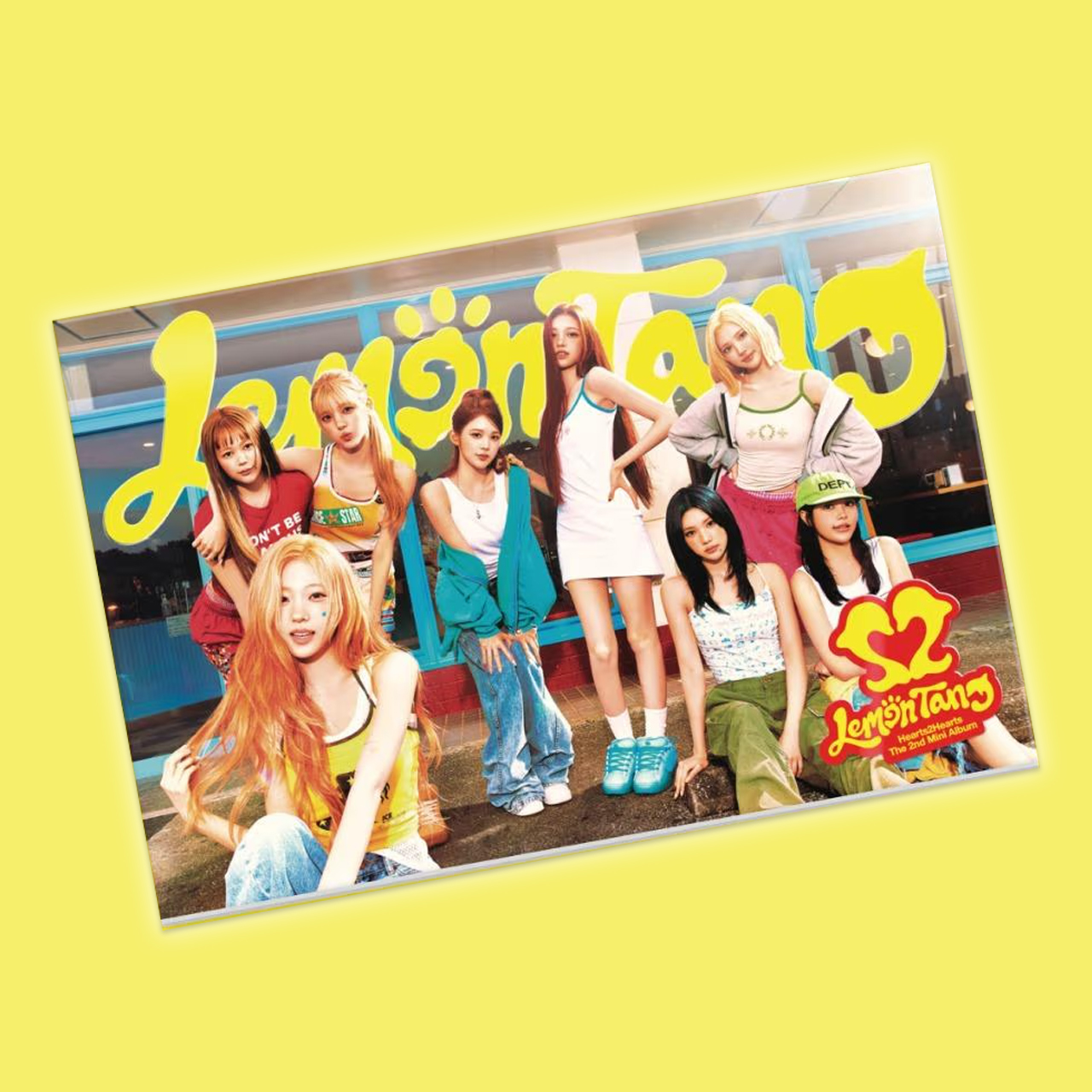 [1종 랜덤] 하츠투하츠 앨범 레몬탱 Lemon Tang 미니 2집 하투하 CD 포토북