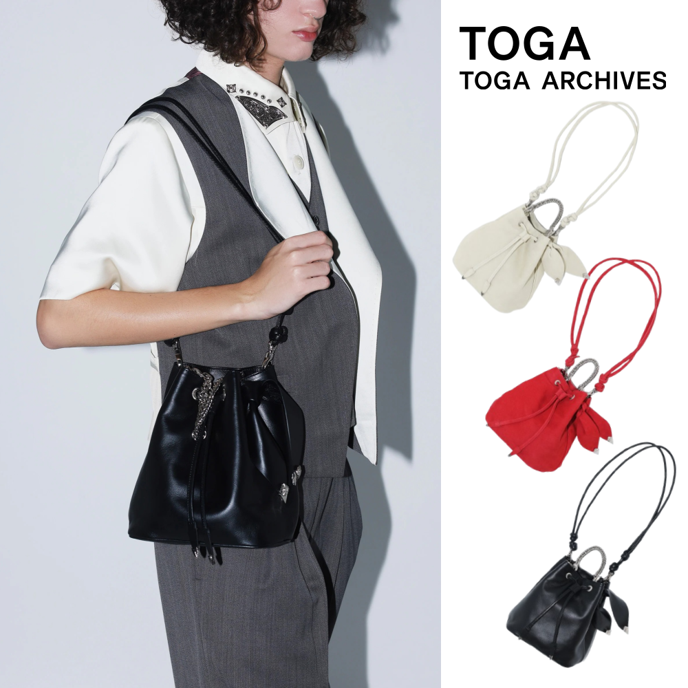 토가 드로우스트링 백 26AW DRAWSTRING BAG TZ262-AG948
