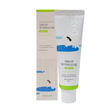 라운드랩 자작나무 무기자차 선크림 50ml