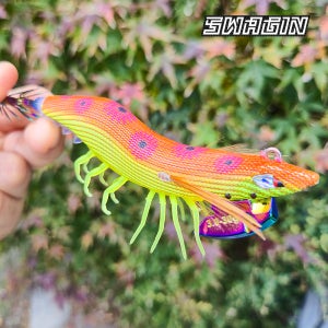 백경 노블리어 팁런 에기 무늬오징어 리얼 새우 에기 SG-546