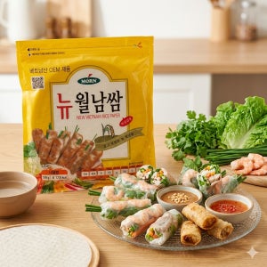 몬 뉴 월남쌈 500g 22cm 1박스 24개 튀김겸용 라이스페이퍼