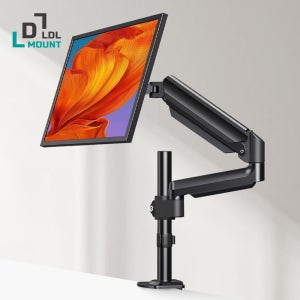 엘디 엘마운트 싱글 폴타입 모니터암 플랙스 핏 32지원 APL-FLEX FIT P1