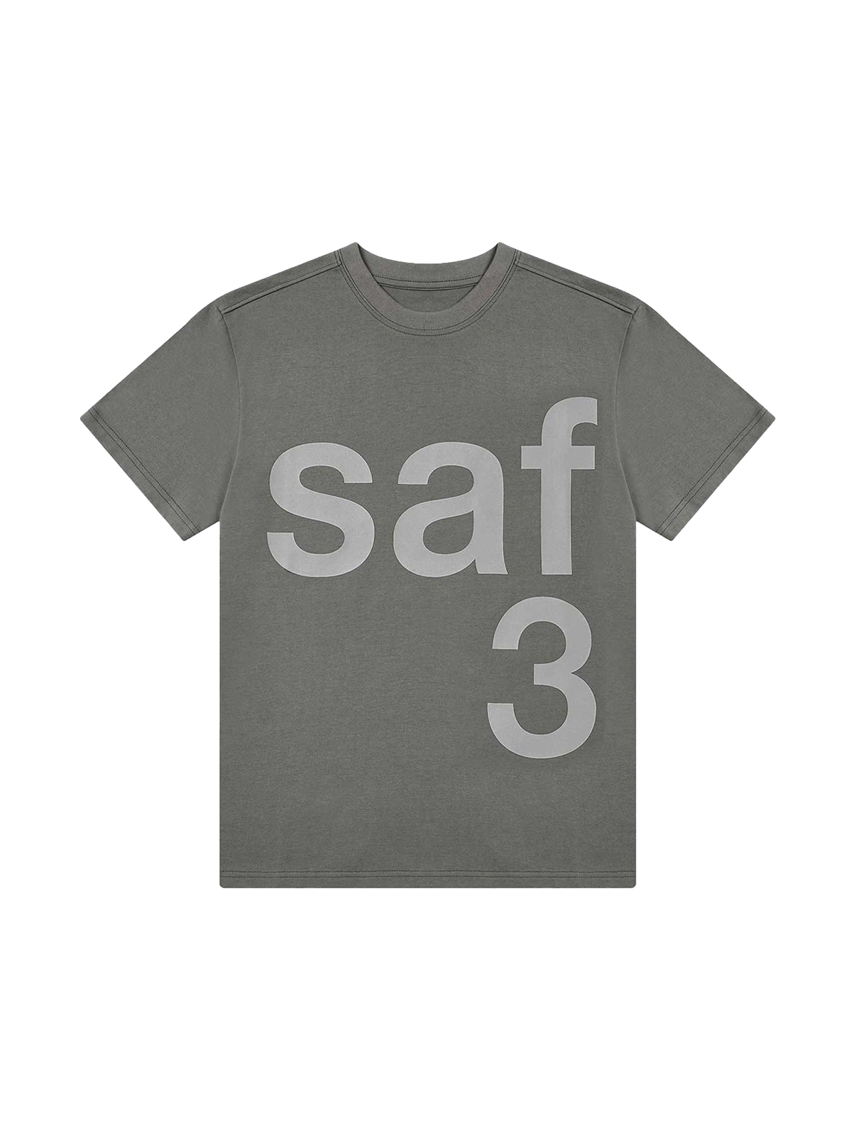 사파리스팟 SAFARI SPOT BASIC SAFARI T-SHIRT CHARCOAL