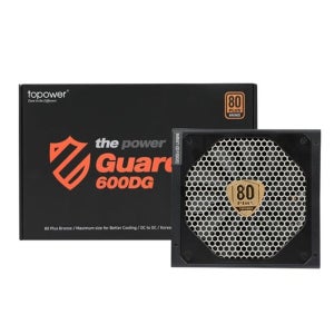 topower Guardian TOP-600DG Single Rail 80PLUS브론즈