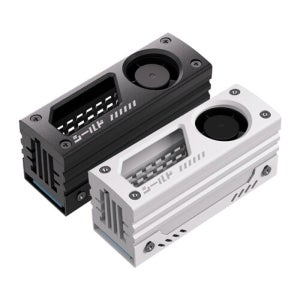 EZDIY-FAB SHIELD M.2 SSD 히트싱크 쿨링팬 (화이트)