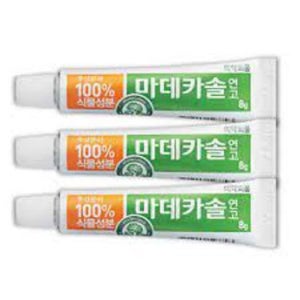마데카솔 연고 효능 (8g) 3개입 점빼고 복합 동국제약마데카솔 재생 크림 연고 겔
