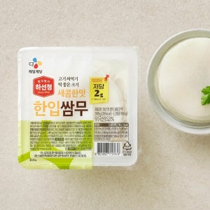 하선정 한입쌈무 새콤한맛 200g, 12개