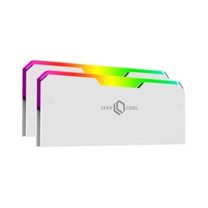 LEADCOOL RH-1 EVO ARGB 메모리 방열판 화이트 (2팩)