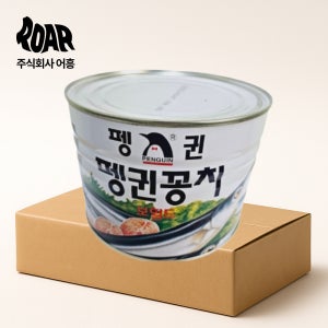 펭귄 꽁치캔 1box (1.88kg x 6캔) 김치찌개 조림 반찬 대용량