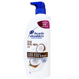 헤드앤숄더 샴푸 건성두피케어 800ml 코코넛 바닐라향 1개