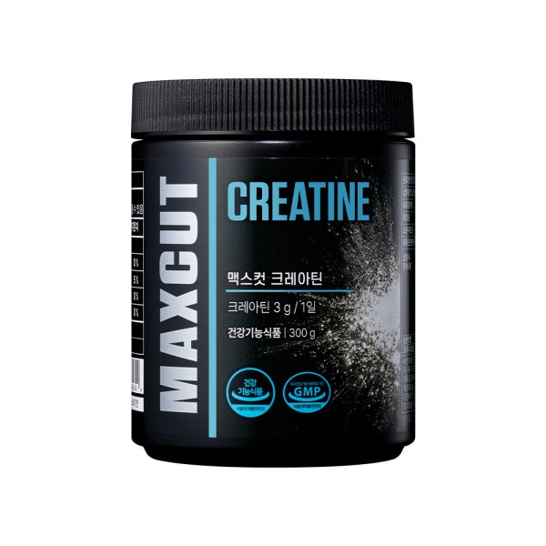 [9월2주차발송/크롬18C증정] 맥스컷 크레아틴 3000mg 파우더 헬스 보충제 모노 하이드레이트,