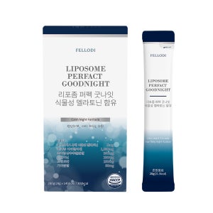 멜라토닌 액상 리포좀 퍼펙 1포당 5mg 함유 식물성 먹는 스틱 L 트립토판 테아닌 가바