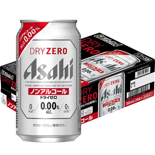 아사히 드라이 제로 무알콜 맥주 맛 일본 논알콜 음료 350ml 24개 1박스