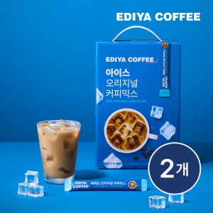 [이디야] NEW 아이스 오리지널 커피믹스 12g, 100개입, 2개