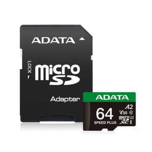 ADATA 마이크로 SD카드 Speed Plus 블랙박스 카메라 메모리 64GB