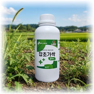 잡초가싹 플러스 식물추출물 비료 (농약 제초제 아님) 1L