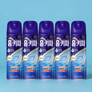 홈키파 엘비이 수성 모기약 에어졸 500ml x5개