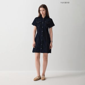 [N배송] 스파오 웨스턴 데님 원피스 (RE) SPOJG37G01