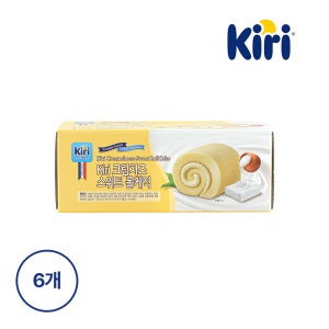 끼리 크림치즈 스위트 롤케익 / 디저트 아이 간식 280g, 6개