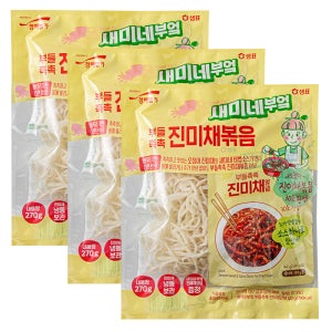새미네부엌 진미채볶음 + 양념 세트 270g, 3개