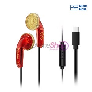 나이스핵 NICEHCK 10주년기념 유선이어폰 레드-USB-C