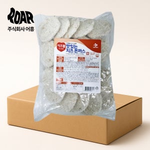 이츠웰 치즈돈까스 1box (1.2kg x 6봉) 60g x 20개입 치돈 대용량 업소용