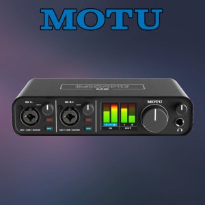 MOTU M2 모투 홈레코딩 스튜디오 오디오 인터페이스
