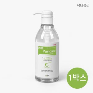 [1box] 닥터퓨리 퓨리케어 손소독제 500ml 겔타입 24개입