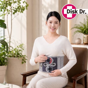 [디스크닥터] 허리견인기 허리보호대 WG80 Pro 공기주입식 견인치료 가정용 의료기기