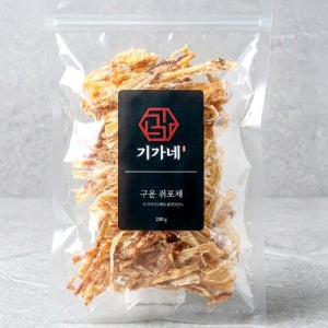 [기가네]건어물 구운쥐포채 안주 간식 요리 400g, 1개