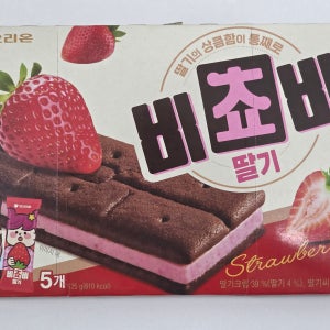[칠링캠핑] 오리온 비쵸비 딸기 125g