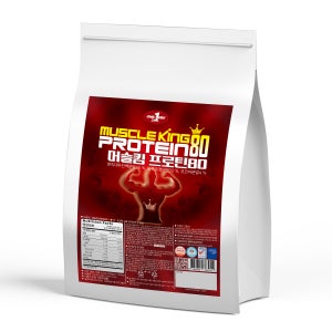 머슬킹 프로틴80 동식물성 단백질 헬스 보충제 ISP WPC 1kg