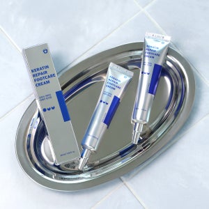 [1+1] 인버브 케라틴 리페어 풋크림 30ml 발바닥 뒤꿈치 굳은살 케어 발각질제거 보습 영양